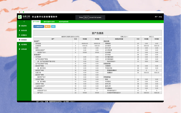 财务报表